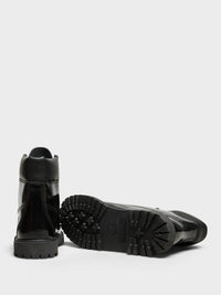Timberland - Premium 6 Inch Lace Up Waterproof Boots in Black Patent Leather