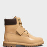 Timberland - Premium 6 Inch Lace Up Waterproof Boots in Wheat Patent Leather