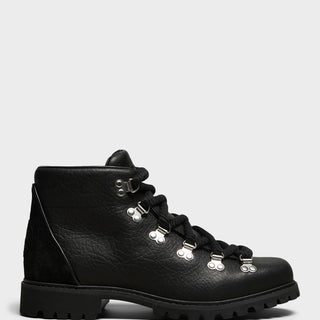 Timberland - Authentic Hike Mid Lace Boots in Black Full Grain
