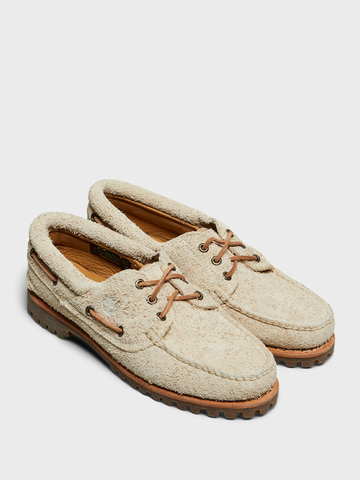 Timberland - Noreen Boat Shoes in Natural Suede