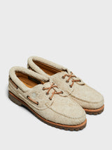 Timberland - Noreen Boat Shoes in Natural Suede