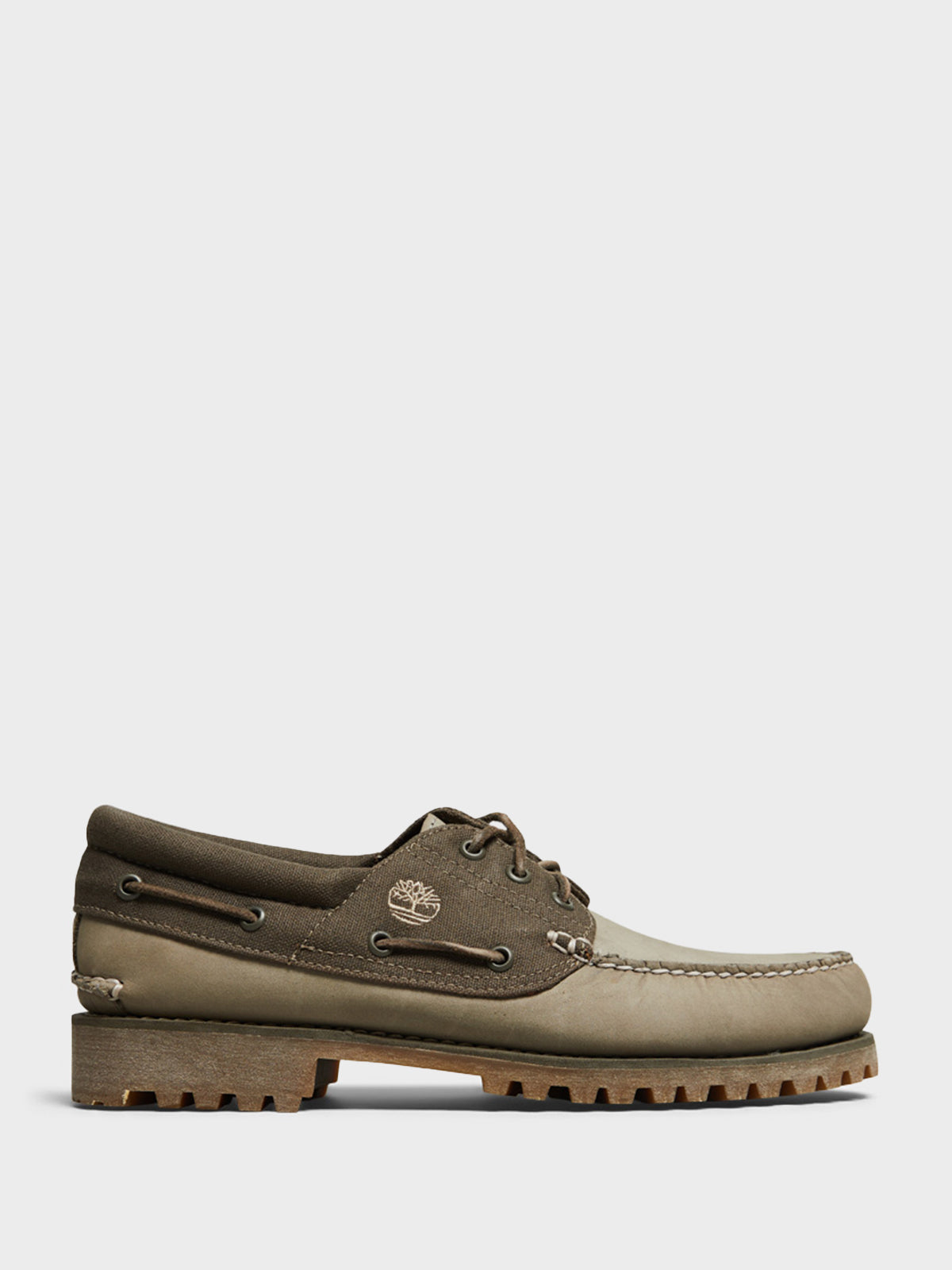 Timberland - Authentic Boat Shoes in Olive Nubuck