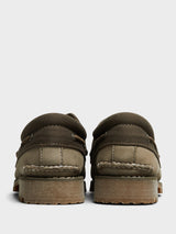 Timberland - Authentic Boat Shoes in Olive Nubuck