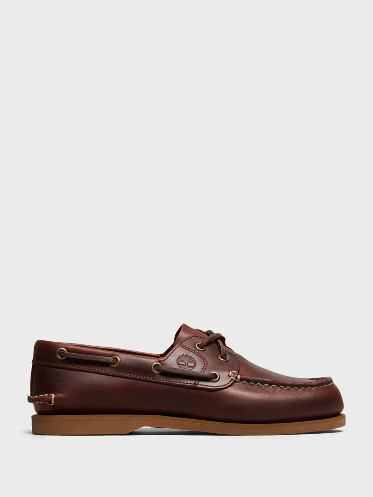 Timberland - Classic Boat Shoe in Burgundy Full Grain