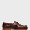 Timberland - Classic Boat Shoe in Burgundy Full Grain