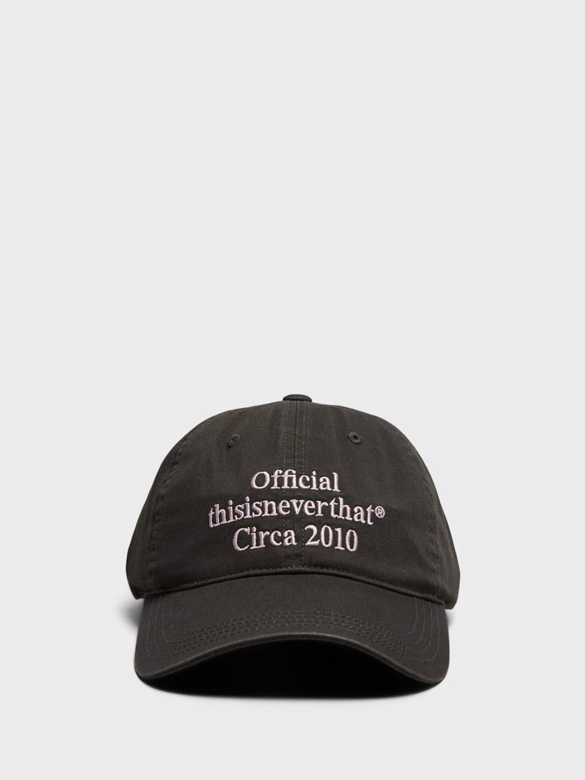 thisisneverthat - Times Cap in Charcoal