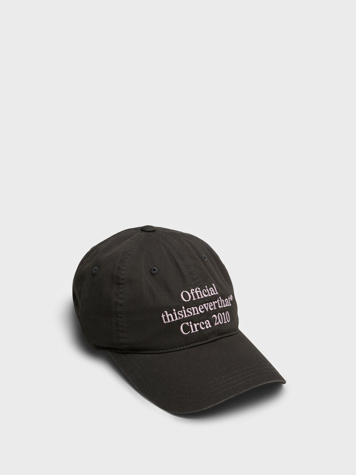 thisisneverthat - Times Cap in Charcoal