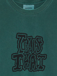 thisisneverthat - THISTHAT T-Shirt in Blue Green