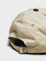thisisneverthat - Visor Denim Cap in Beige and Indigo