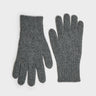 TOTEME - Cashmere Gloves in Charcoal Melange