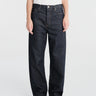 TOTEME - Twisted Seam Denim Full Length Jeans in Rinsed Blue
