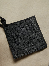 TOTEME - Canvas Travel Tote Bag in Ecru and black