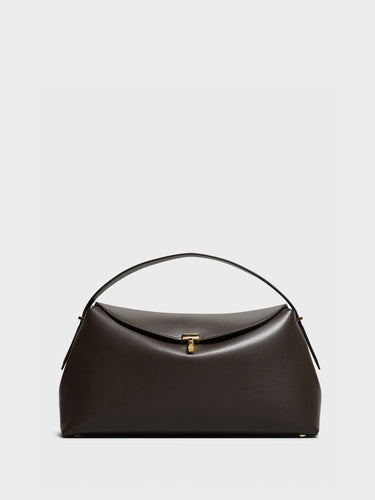 TOTEME - T-Lock Top Handle Bag in Bark