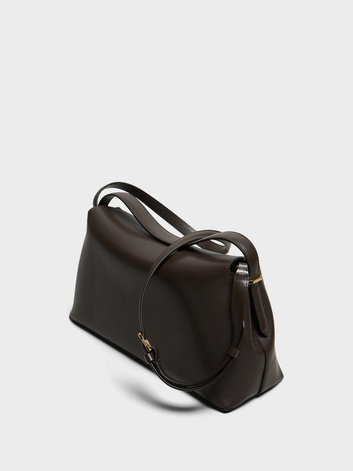 TOTEME - T-Lock Top Handle Bag in Bark