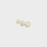 Sophie Bille Brahe - Croissant Trois Earring