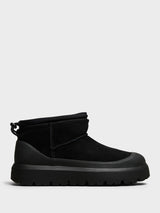 UGG - Men's Classic Ultra Mini Weat Shoes in Black and Black