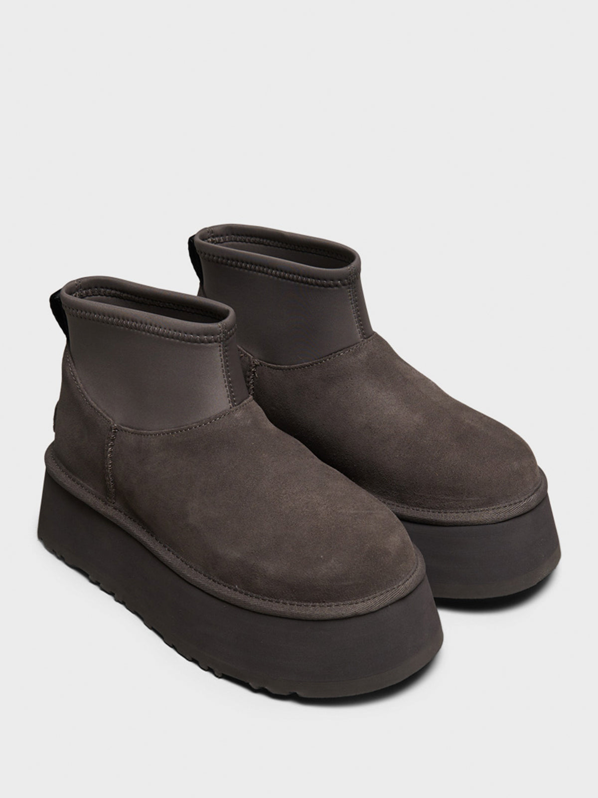 UGG - Classic Mini Dipper Boots in Grey