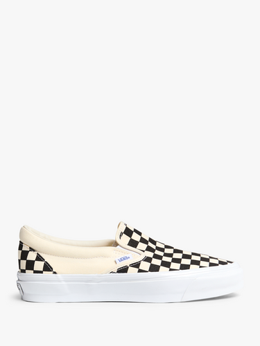 Vans - LX Slip-On Reissue 98 in Checkerboard Black and Off-White