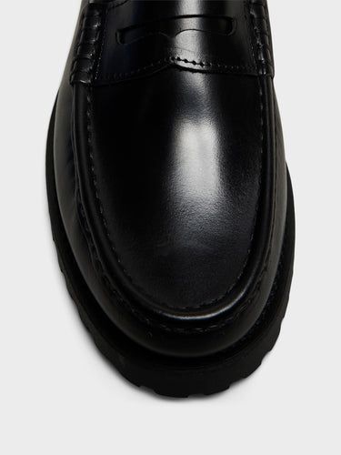 Vinny's - Mens Lee Loafer in Black