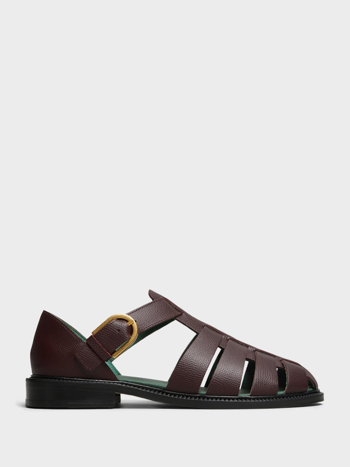 Vinny's - Fisherman Sandal in Burgundy