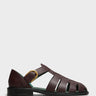 Vinny's - Fisherman Sandal in Burgundy