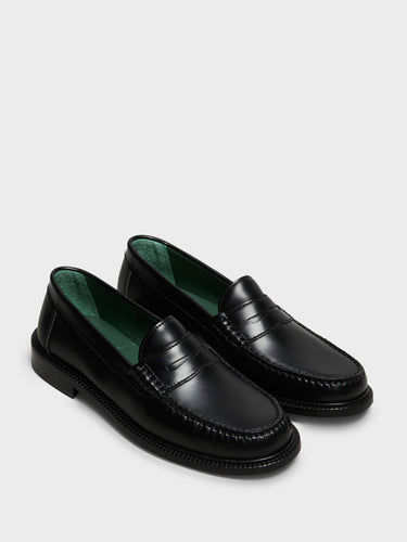 Vinny's - Yardee Mocassin Loafers in Black