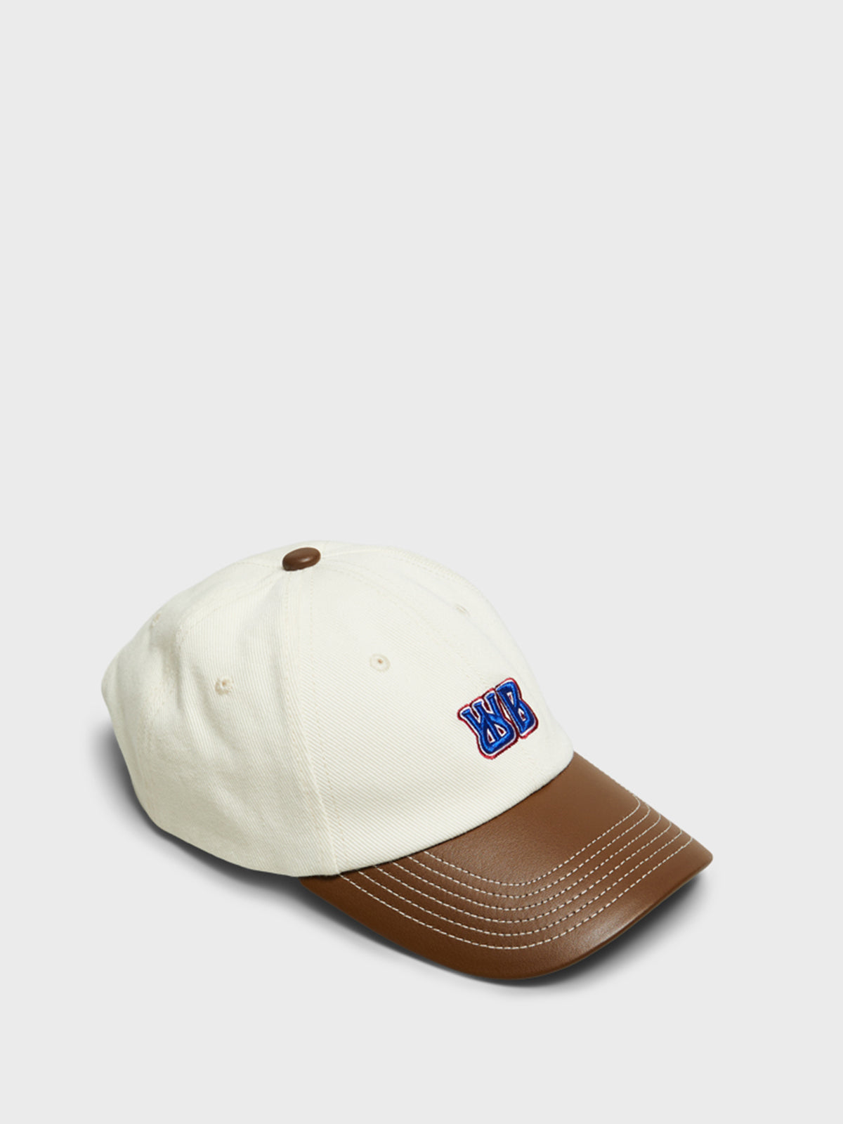 Wales Bonner - Original Cap in Ivory and Brown