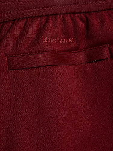 Adidas - Wales Bonner Track Shorts in Collegiate Burgundy