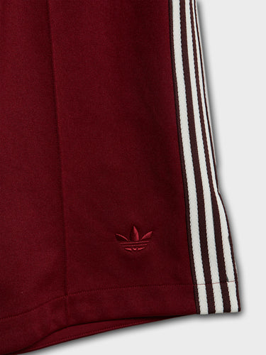 Adidas - Wales Bonner Track Shorts in Collegiate Burgundy