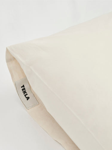 Tekla - Percale Pillow Sham in Winter White