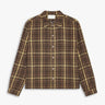 Calm. - Shirt in Brown and Yellow
