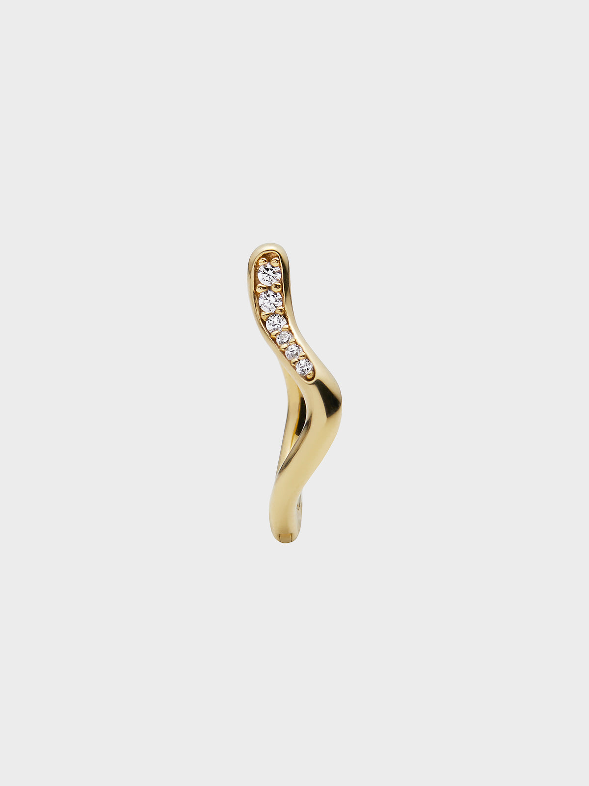 Maria Black - Yasmin 12 Huggie Earring in 18K Gold Plated