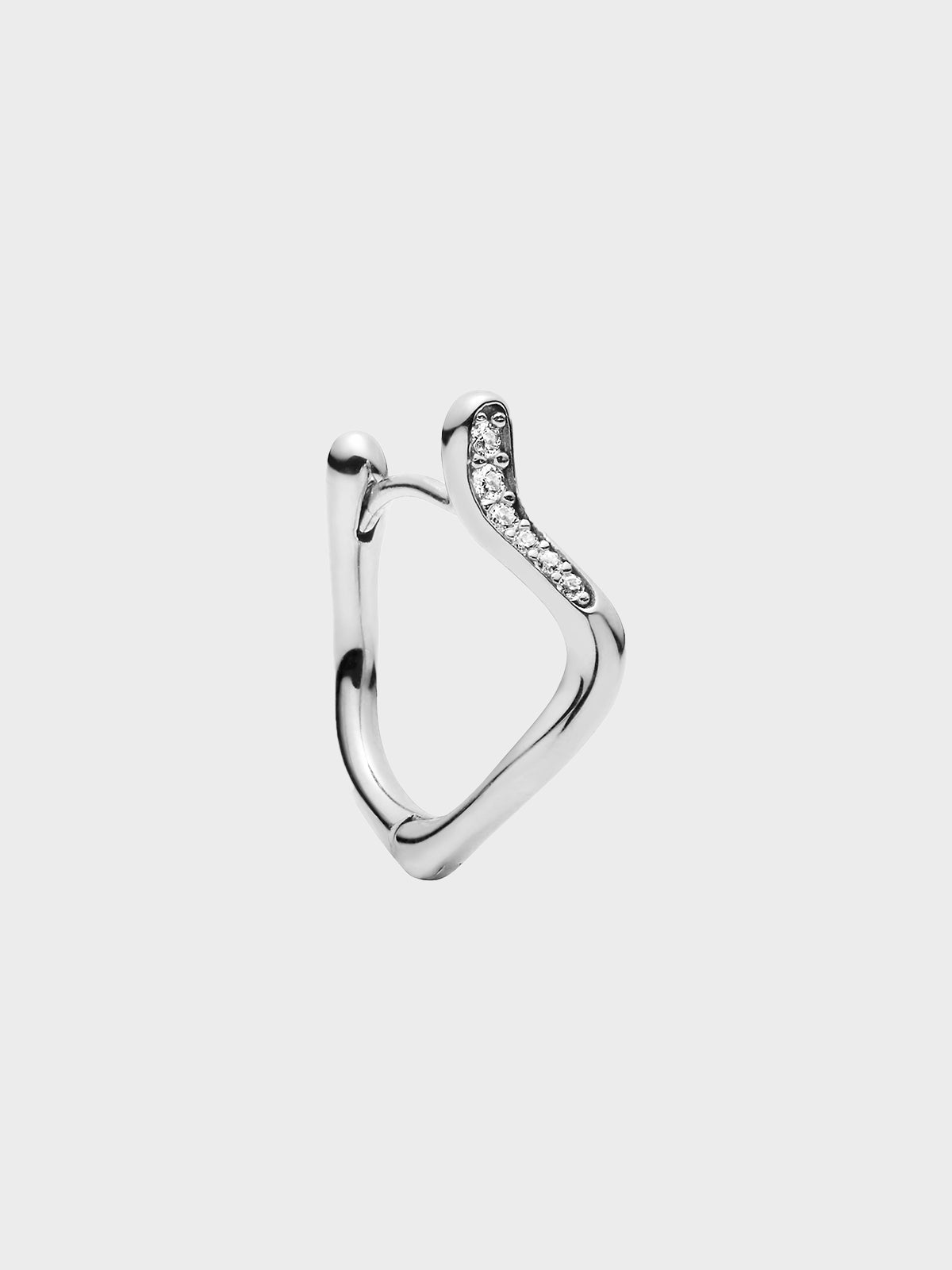 Maria Black - Yasmin 12 Huggie Earring in Silver