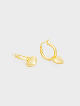 Trine Tuxen - Fiona Hoop in Gold Plated