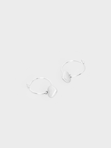 Trine Tuxen - Freja Hoop in Silver