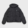 66 North - Dyngja Down Cropped Jacket in Obsidian