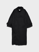 AF Agger - Water Resistant Coat in Black