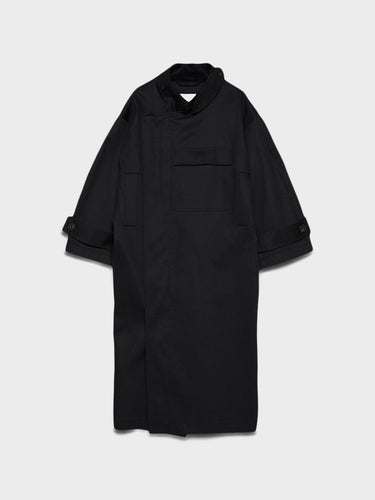 AF Agger - Water Resistant Coat in Black