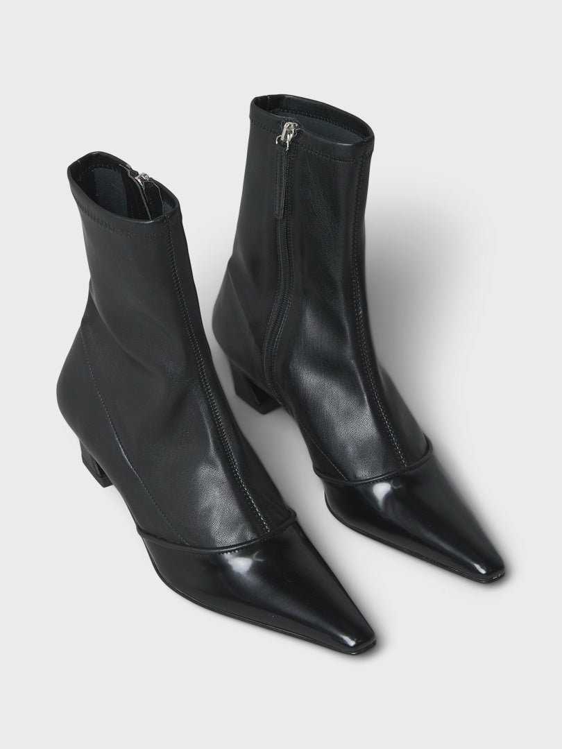 At afsløre mangel værksted Acne Studios - Heeled Ankle Støvler i Sort – stoy
