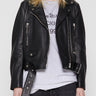 Acne Studios - Leather Biker Jacket in Black