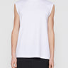 Acne Studios - Sleeveless T-shirt in Optic White