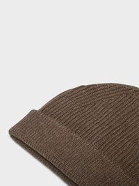 Andersen-Andersen - Medium Beanie in Natural Brown