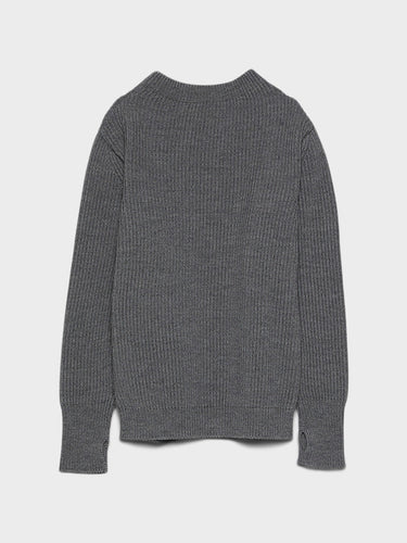 Andersen-Andersen - Navy Crewneck in Grey