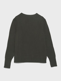 Andersen-Andersen - Navy Crewneck in Hunting Green