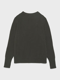 Andersen-Andersen - Navy Crewneck in Hunting Green