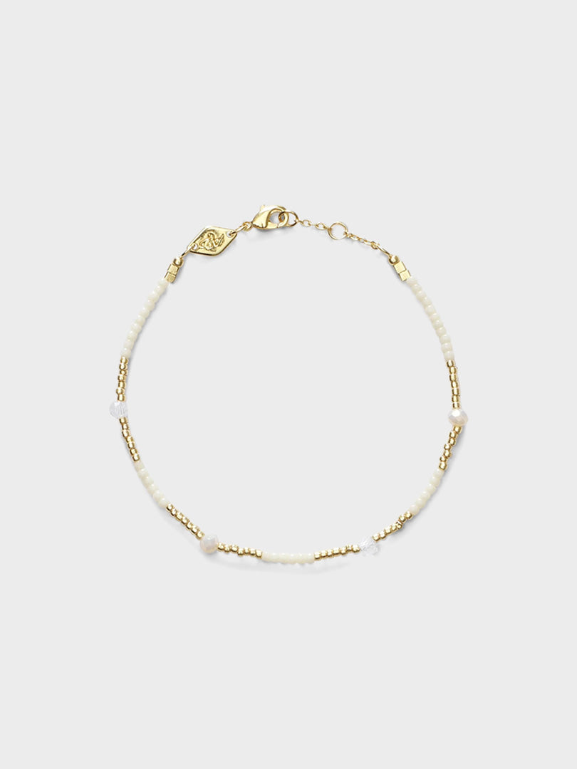 Anni Lu - Clemence Bracelet in Ecru
