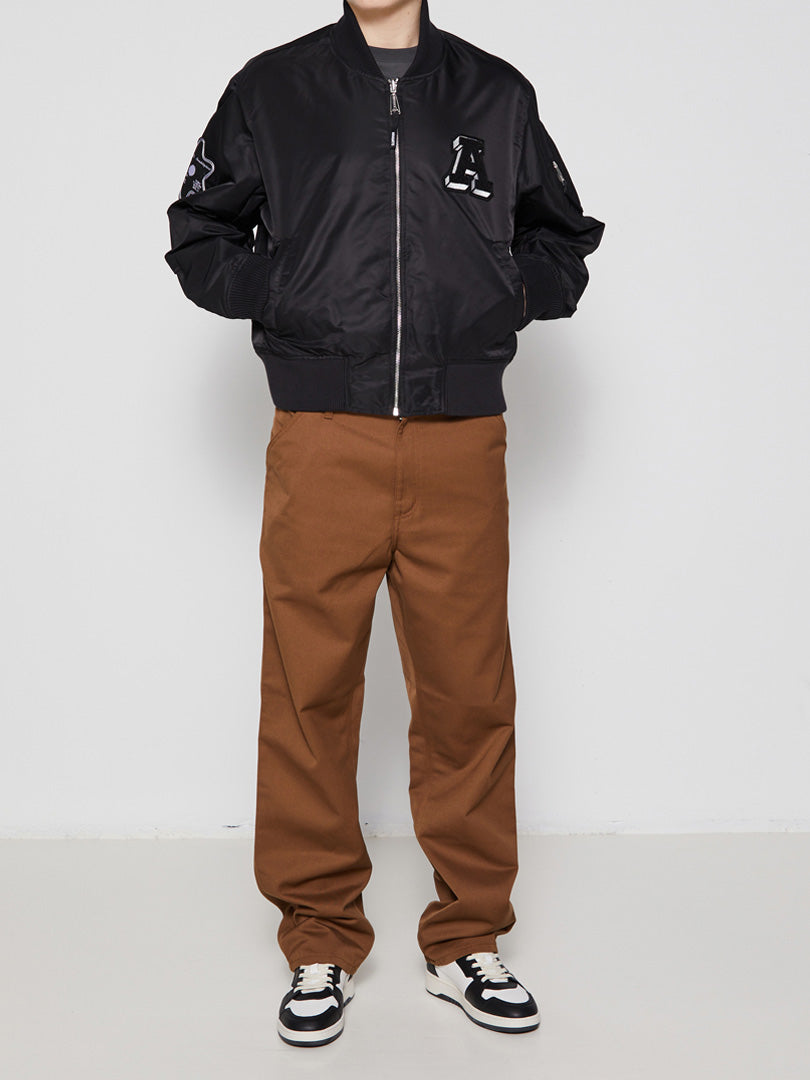 Axel Arigato Annex Bomber Jacket in Black stoy