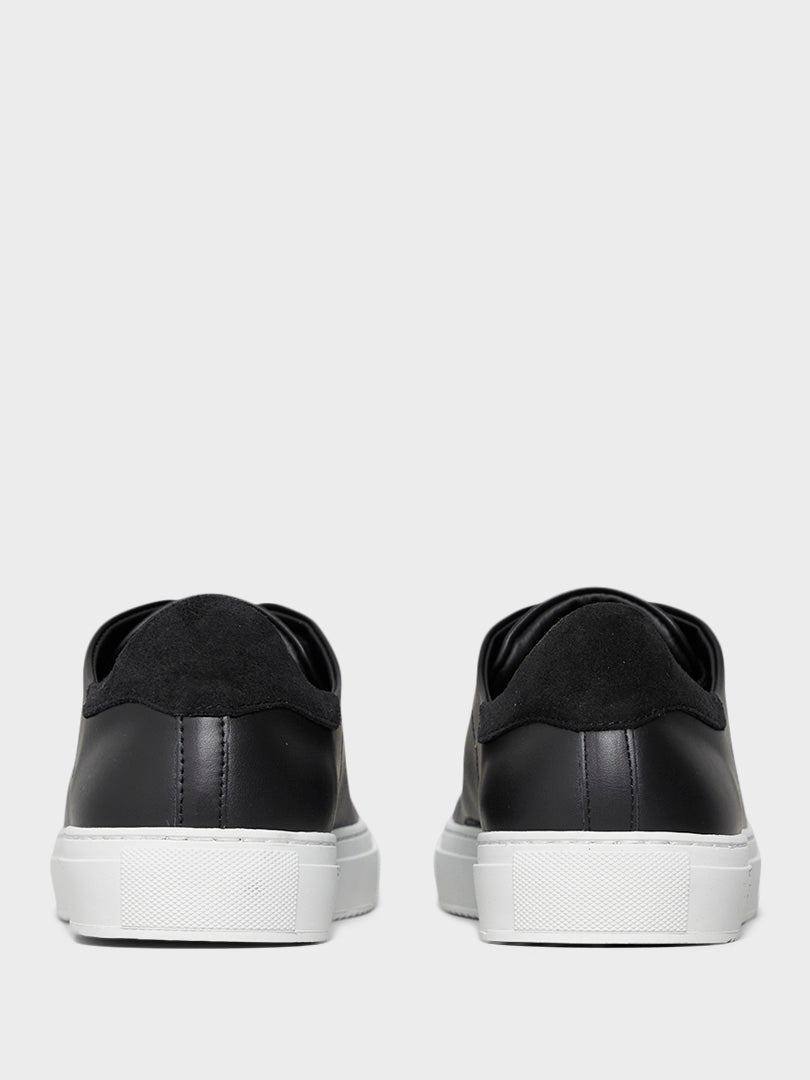 Clean 90 Leather Sneakers in Black and White – stoy