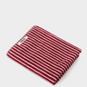 Tekla - Bath Towel in Red and Rose