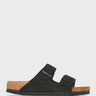 Birkenstock - Arizona Narrow Sandals in Suede Black